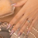 Andreia Professional Hybrid-Fusion Color Gel Nagellack-I Do!-ID1 Pink, Silber und Goldglitzer. 10.5ml
