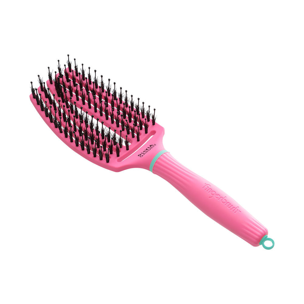 Olivia Garden Fingerbrush Inner Child Haarb&uuml;rste Lollipop Pink