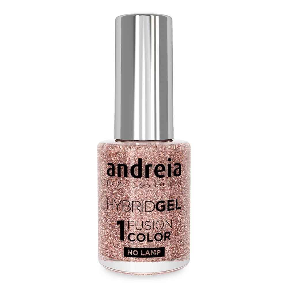 Andreia Professional Hybrid-Fusion Color Gel Nagellack-I Do!-ID1 Pink, Silber und Goldglitzer. 10.5ml Andreia Professional Hybrid-Fusion Color Gel Nagellack-I Do!-ID1 Pink, Silber und Goldglitzer. 10.5ml