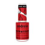 Andreia Professional Nutri Color Nagellack - NC 37 Dunkles Rot-Orange 10.5ml