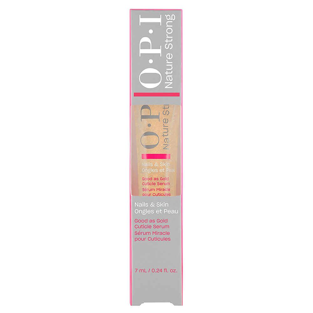 OPI Nature Strong Schnell Einziehendes Gelartiges Nagelhautserum mit Goldpartikeln 7 ml