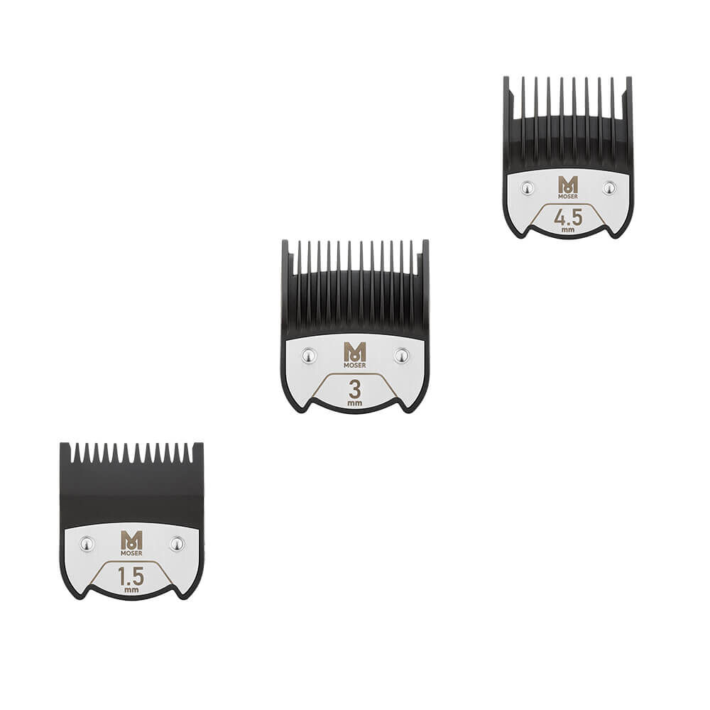 Moser Magn. Premium Comb Set 1,5/3/4,5