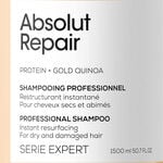 L'Oréal Professionnel Série Expert Absolut Repair Shampoo mit Protein und goldenem Quinoa 1500ml