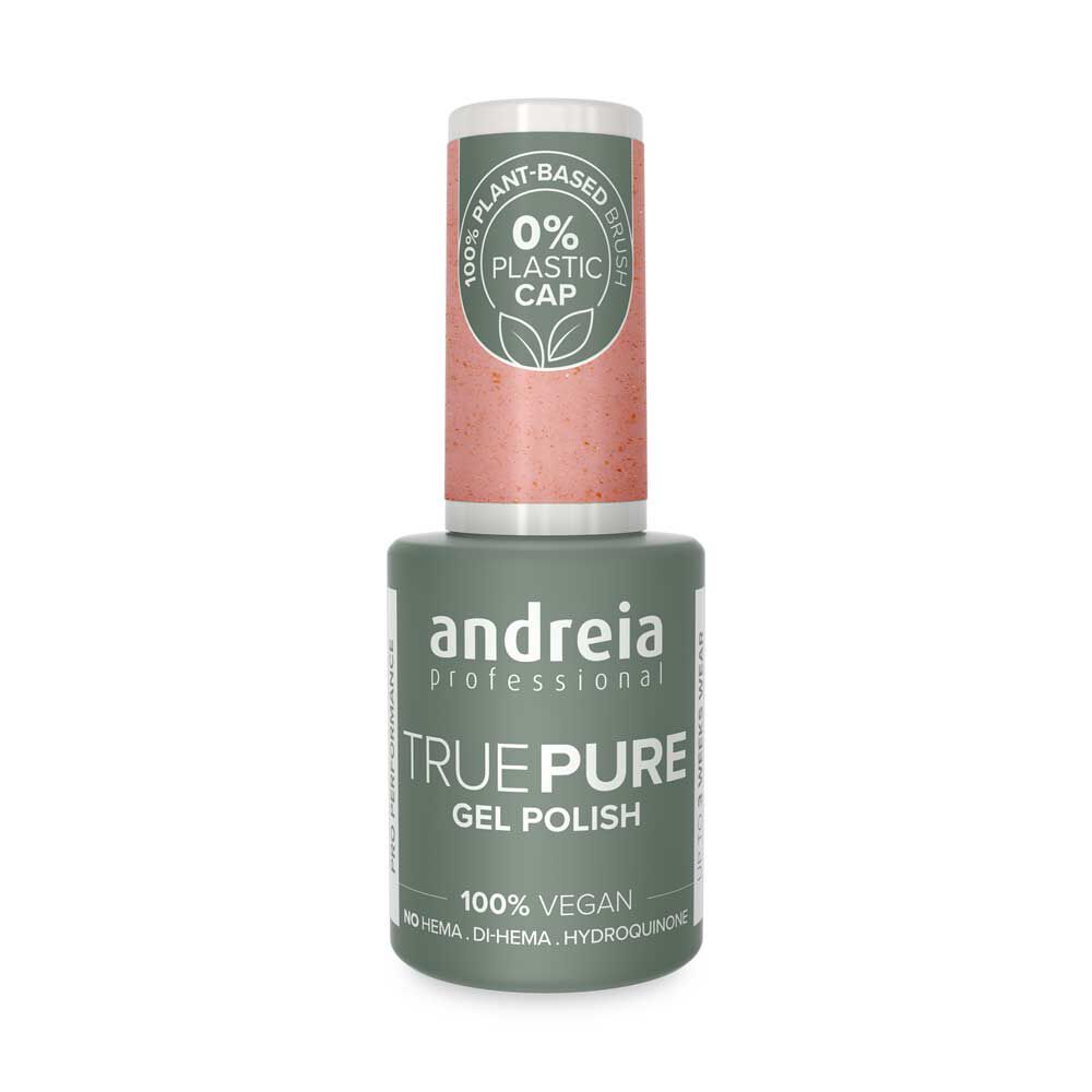Andreia Professional True Pure Vernis Hema-freier Gellack - T58 Himmelblau Mit Silberglanz 10.5ml