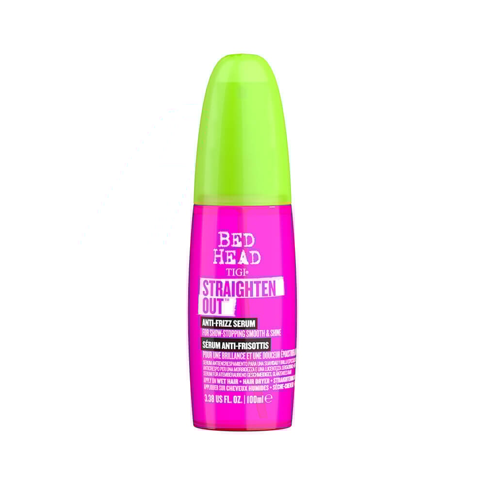 Tigi Bed Head Straighten Out Anti Frizz Serum 100ml Tigi Bed Head Straighten Out Anti Frizz Serum 100ml