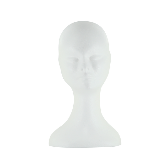 Sibel Lady-S Styropor-Kopf Isomo Wei&szlig;