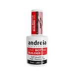 Andreia Professional One Bottle Builder Gel 3 In 1 - Aufbaugel 3 In 1 Geringe Viskosit&auml;t - Nude-Pink 14ml