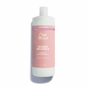 Wella Professionals Invigo Blonde Recharge Shampoo, Silbershampoo gegen Gelbstich 1L