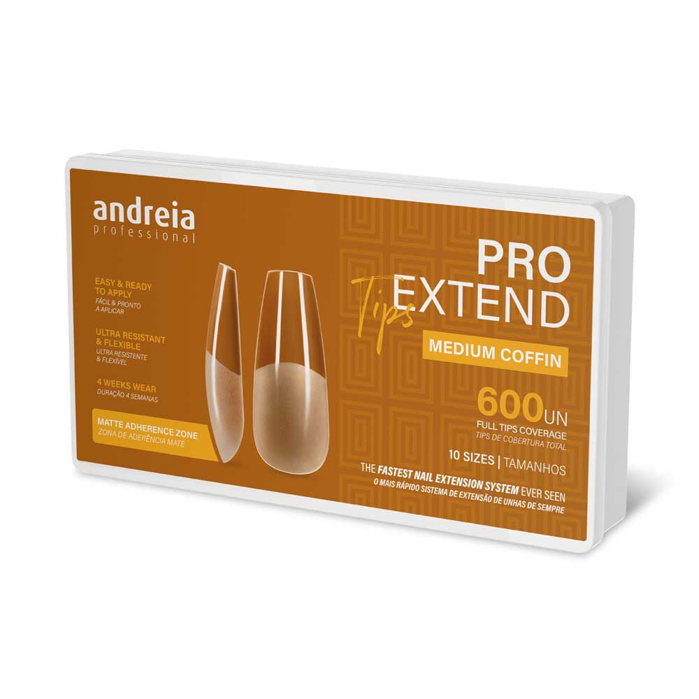 Andreia Professional Pro Extend Tips - Mittlere Sargform