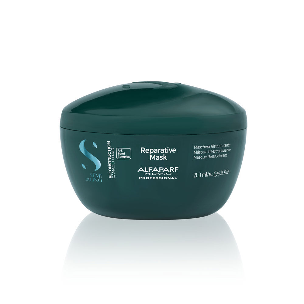 Alfaparf Milano Semi Di Lino Reconstruction Reparierende Maske 200ml