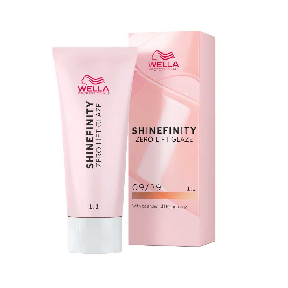 Wella Professionals Shinefinity Zero Lift Glaze Demi-permanente Haarfarbe 09/39 Sehr Hellblond Gold-Fum&eacute; 60ml