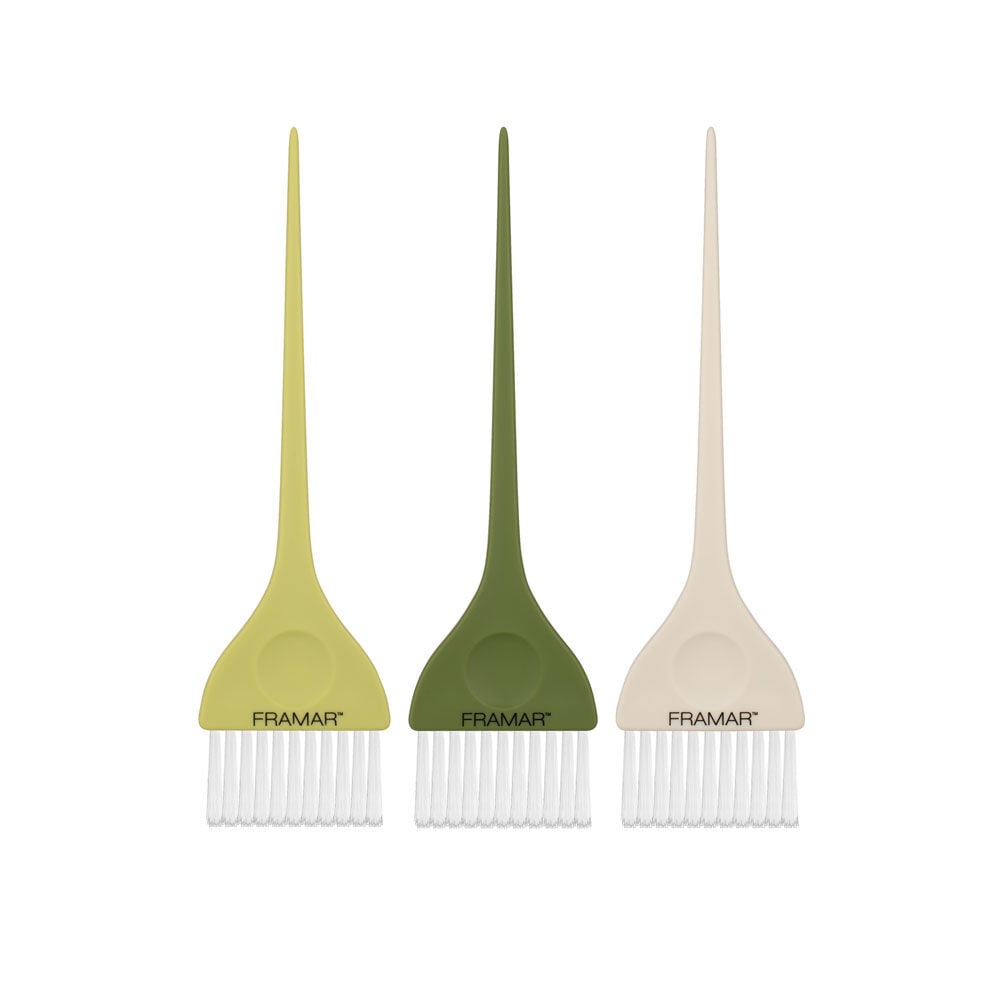 Framar Extra Dirty Klassisches F&auml;rbepinsel-Set 3er-Pack