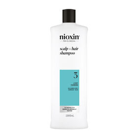 Nioxin System 3 Kopfhaut + Haar Shampoo 1l