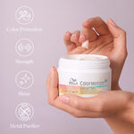 Wella Professionals ColorMotion+ Haarmaske, restrukturierende Farbschutz Haarkur 75ml