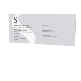 S-PRO Alufolie Bl&auml;tter, lang 225mmx100mmx18u 100St.