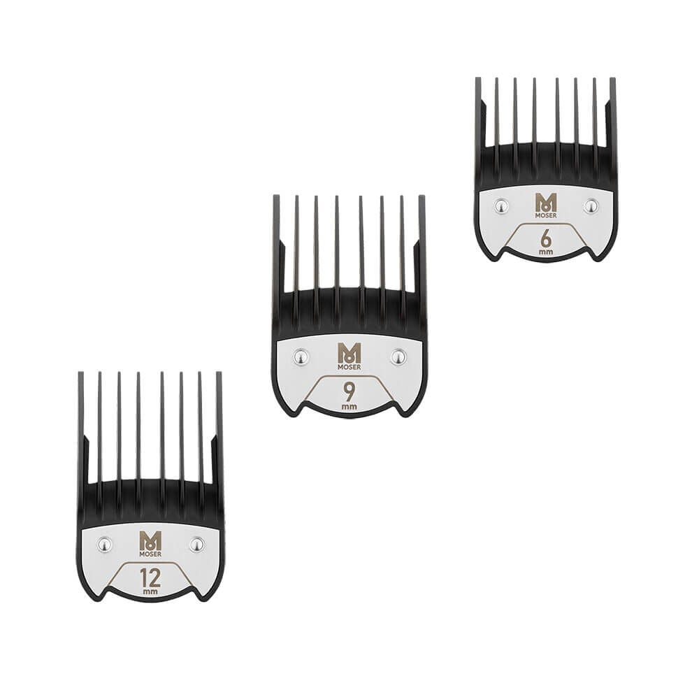 Moser Magn. Premium Comb Set 6/9/12MM Moser Magn. Premium Comb Set 6/9/12MM