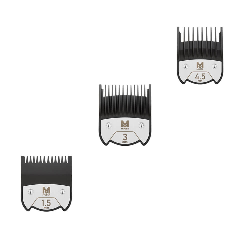 Moser Magn. Premium Comb Set 15/3/45
