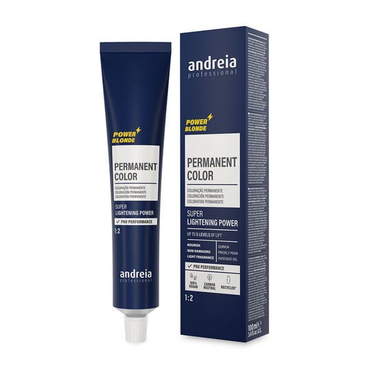 Andreia Professional Power Blonde Permanent Haarfarbe Super Aufhellung Nat&uuml;rlich  11.0 100ml