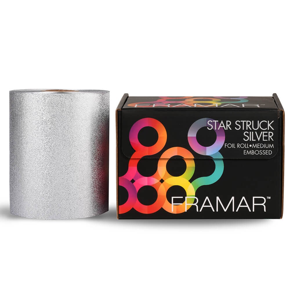 Framar Embossed Roll Star Struck Silber Framar Embossed Roll Star Struck Silber
