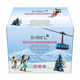 Sibel Alpine Glow Gepr&auml;gte Alufolienrolle 12,7 cm x 97 m