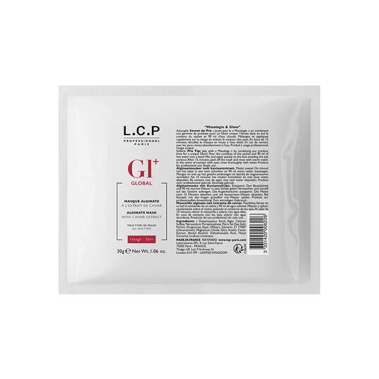 L.C.P Professionnel Paris Global+ Alginatmaske mit Kaviarextrakt 30g