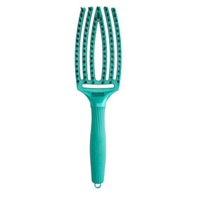 Olivia Garden Fingerbrush Iconic Wildschweinborsten & Nylon - Fall And Beyond Kollektion - V3NU5 Grün