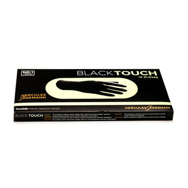 Hercules Black Touch Handschuhe Latex S 10pcs