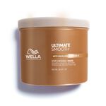 Wella Professionals Ultimate Smooth Mask 500ml Intensive Haarmaske, spendet Feuchtigkeit und wirkt gegen Frizz. Mit Squalan und Omega-9, für sprödes und glanzloses Haar. (Reisegröße)