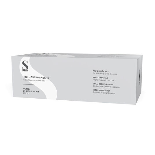 S-PRO Str&auml;hchenfolien, lang 200mmx93mm 250St.