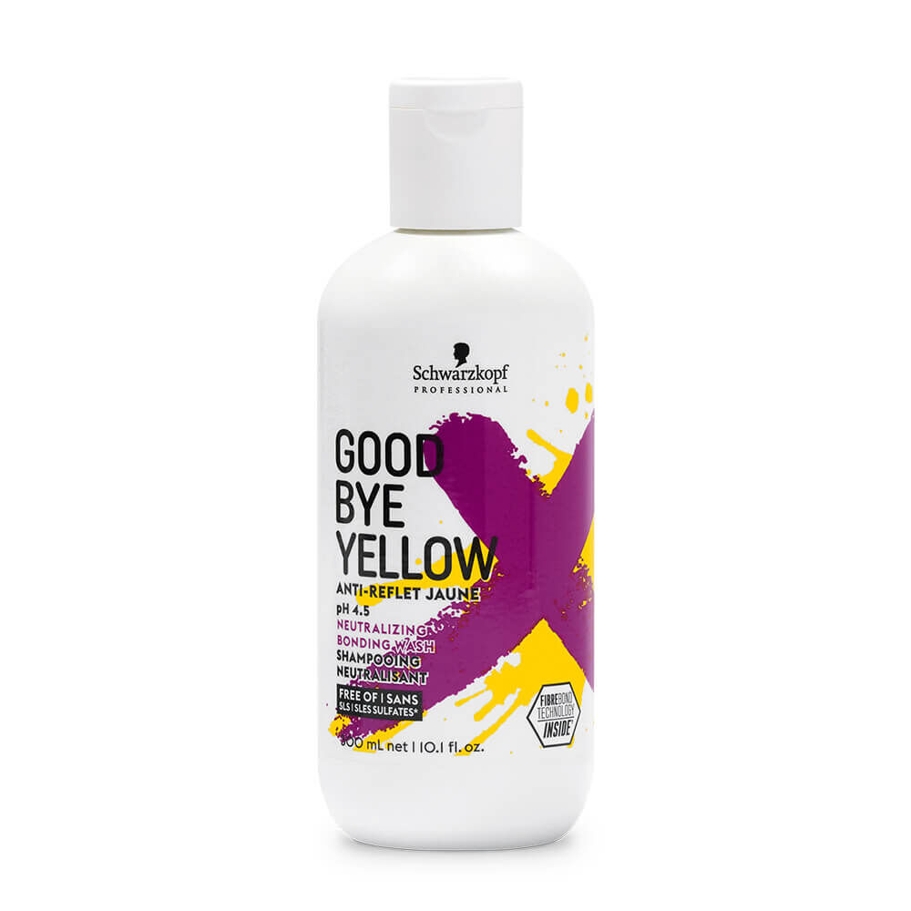 Schwarzkopf Goodbye Yellow Hochpigmentiertes Neutralisierendes Shampoo 300ml