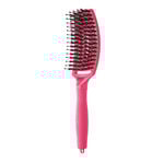 Olivia Garden Fingerbrush Iconic Wildschweinborsten & Nylon - Fall And Beyond Kollektion - M4R5 Rot