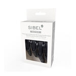 Sibel Strong Mix Abteilklammern Schwarz 4St.