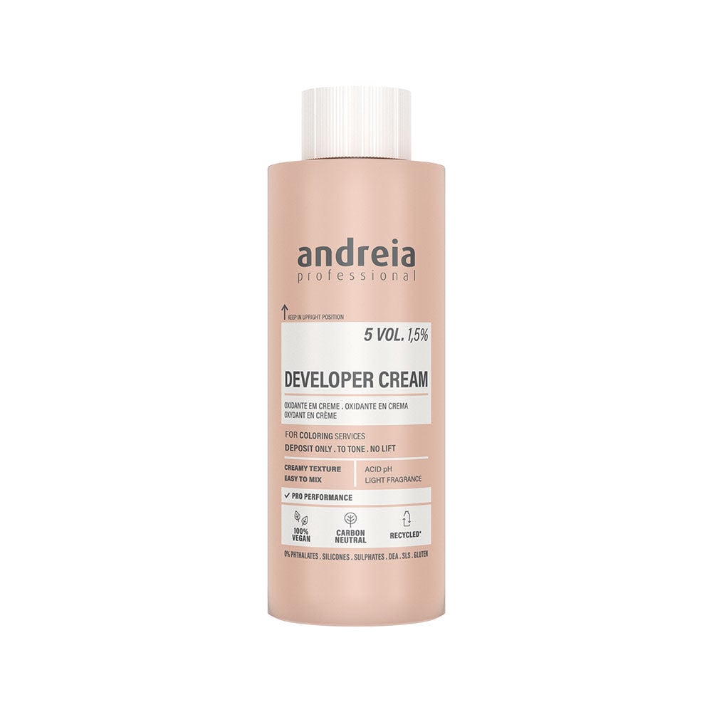 Andreia Professional Developer Cream - Veganes Wasserstoffperoxid 5V 1,5% 150ml Andreia Professional Developer Cream - Veganes Wasserstoffperoxid 5V 1,5% 150ml