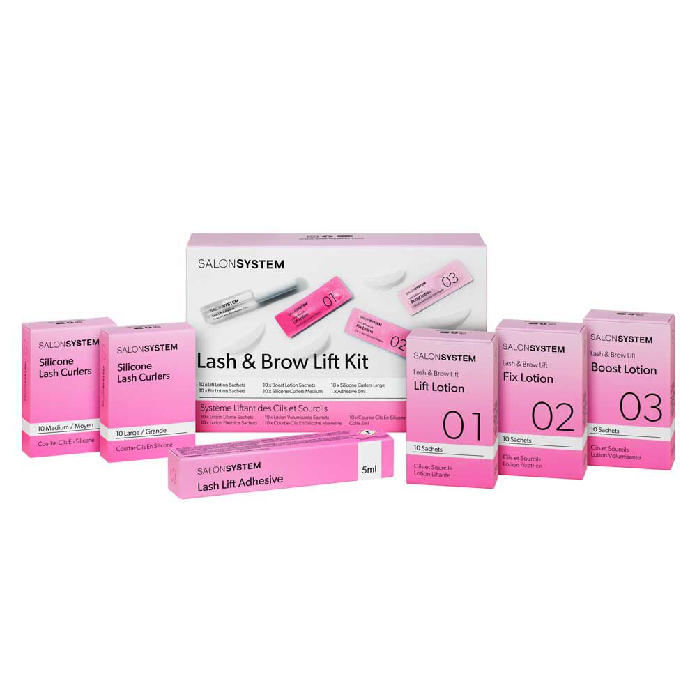 Salon System Wimpern- und Augenbrauenlifting-System