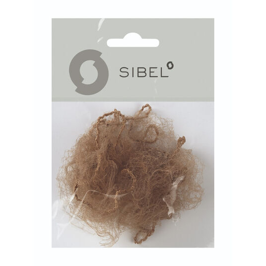 Sibel Haarnetz Nylon Mittelbraun 2 Stk.