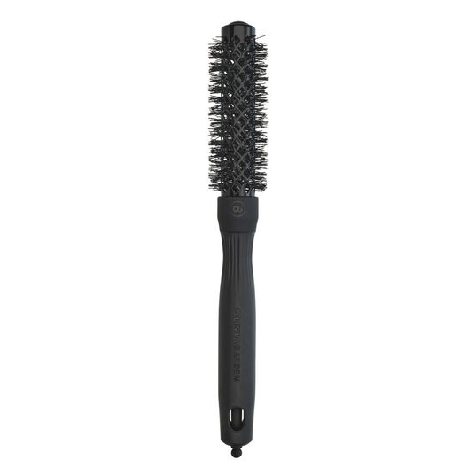 Olivia Garden Expert Blowout Shine B&uuml;rste mit gewellten Borsten Schwarzes Label 20