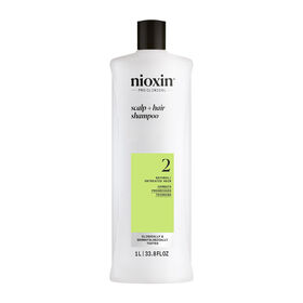 Nioxin System 2 Kopfhaut + Haar Shampoo 1l