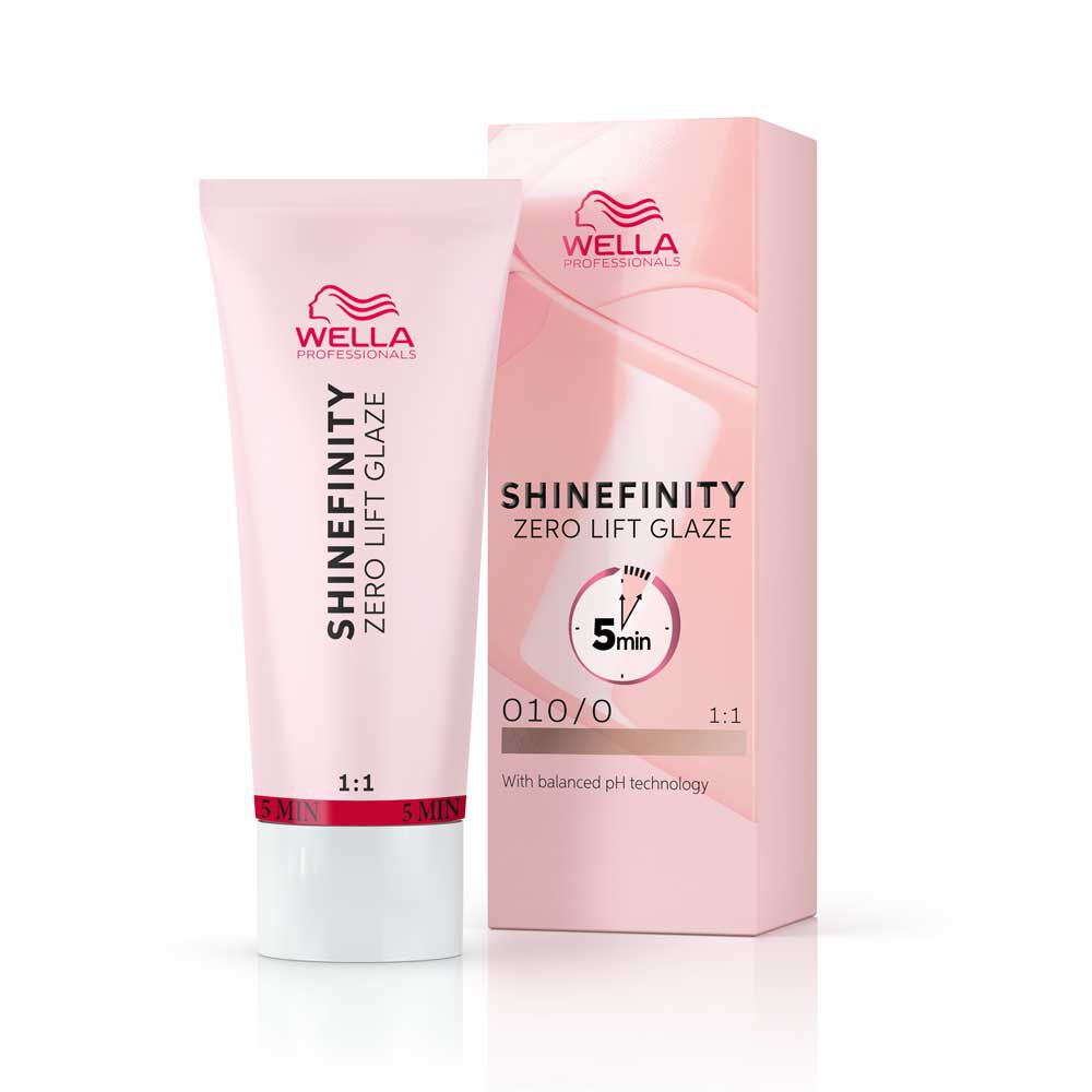 Wella Professionals Shinefinity Zero Lift Glaze Demi-permanente Haarfarbe 10/0 Natural Flash 60ml