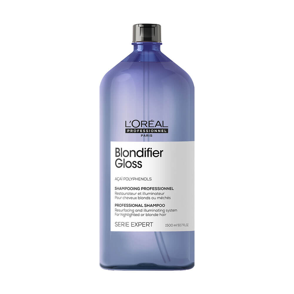 L'Oréal Professionnel Série Expert Blondifier Gloss Shampoo für blondes und blondiertes Haar 1500ml