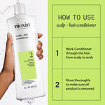 Nioxin System 2 Kopfhaut + Haar Conditioner 1l