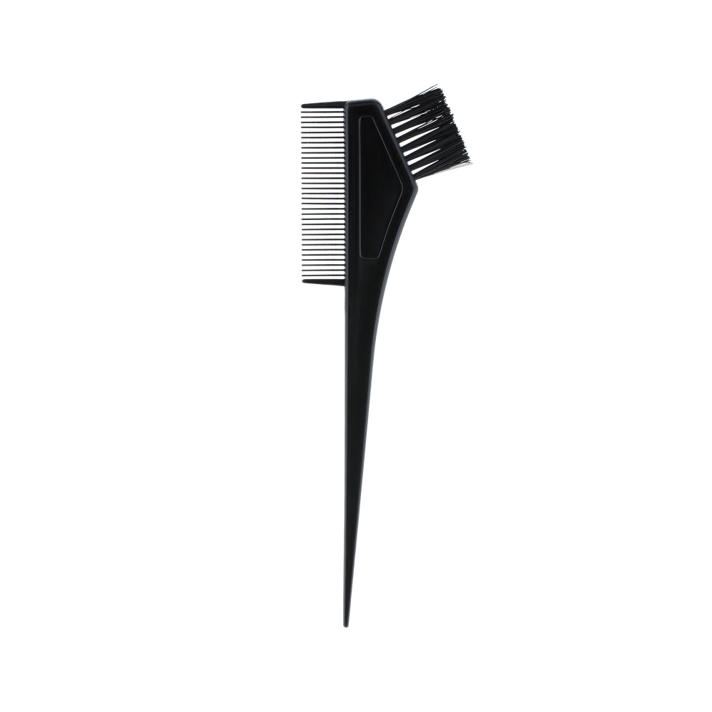 Sibel Tinting Brush With Comb Black