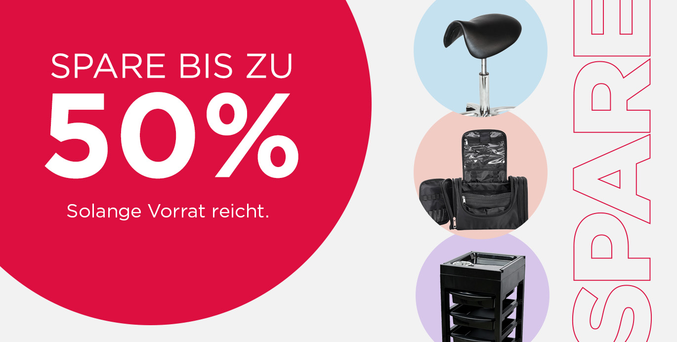 Salonausstattung: bis zu -50%