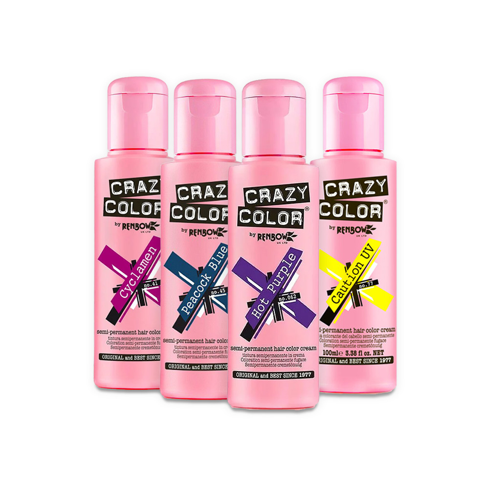 CRAZY COLOR Semi-Permanent Hair Color Cream