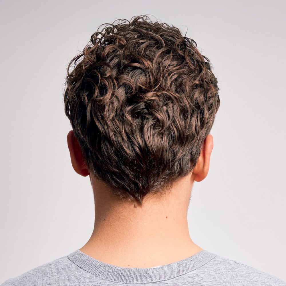 Welliges Haar