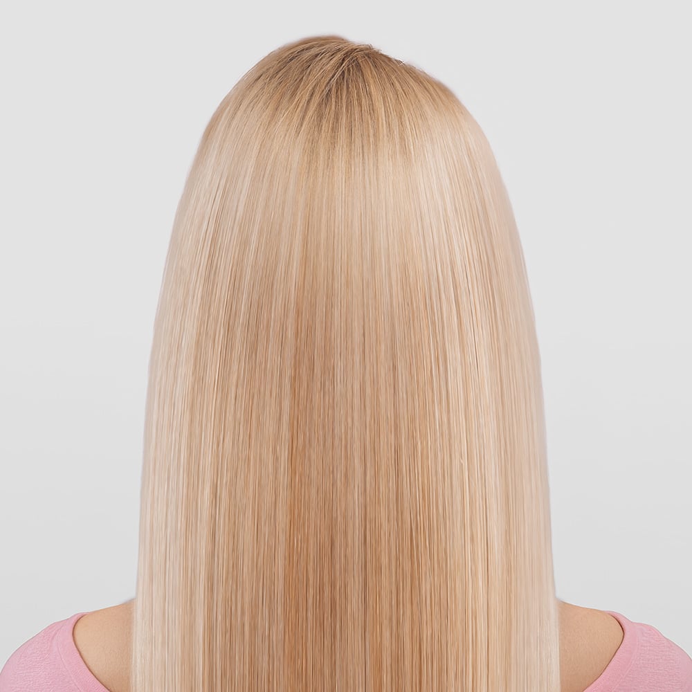 Blondes Haar