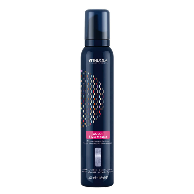 Indola Color Style Mousse Silver Lavender 200 ml