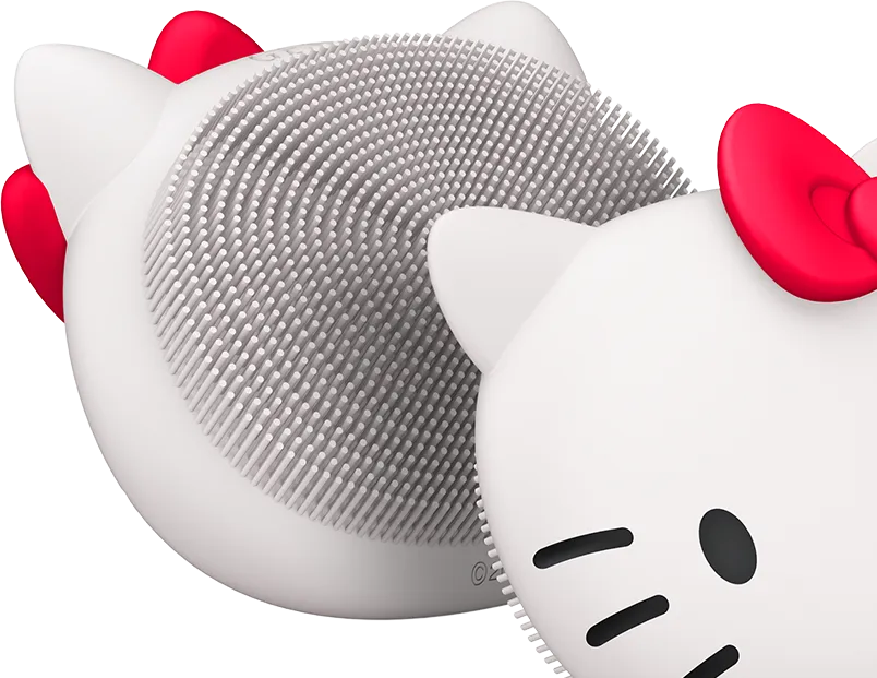 GESKE Hello Kitty Facial Brush 3 in 1 Weiß 