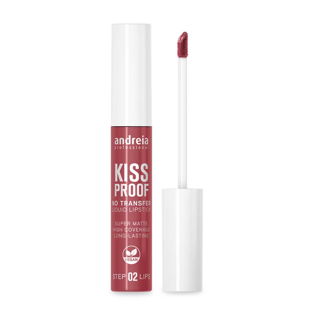 Andreia Professional Vloeibare Lippenstift-Kiss Proof 24 Rosafarbene Dahlie 8ml