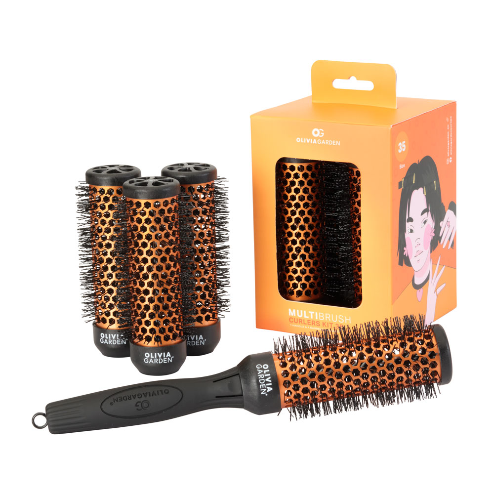 Olivia Garden Multibrush Lockenwickler-Set 35mm