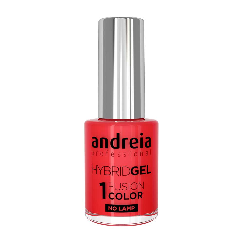 Andreia Professional Hybrid Gel Nagellack - Fusion Color H37Leuchtendes Korallenrot 10.5ml
